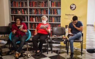 Participa en el club de lectura de 'Los funerales de la Mamá Grande', en Cartagena
